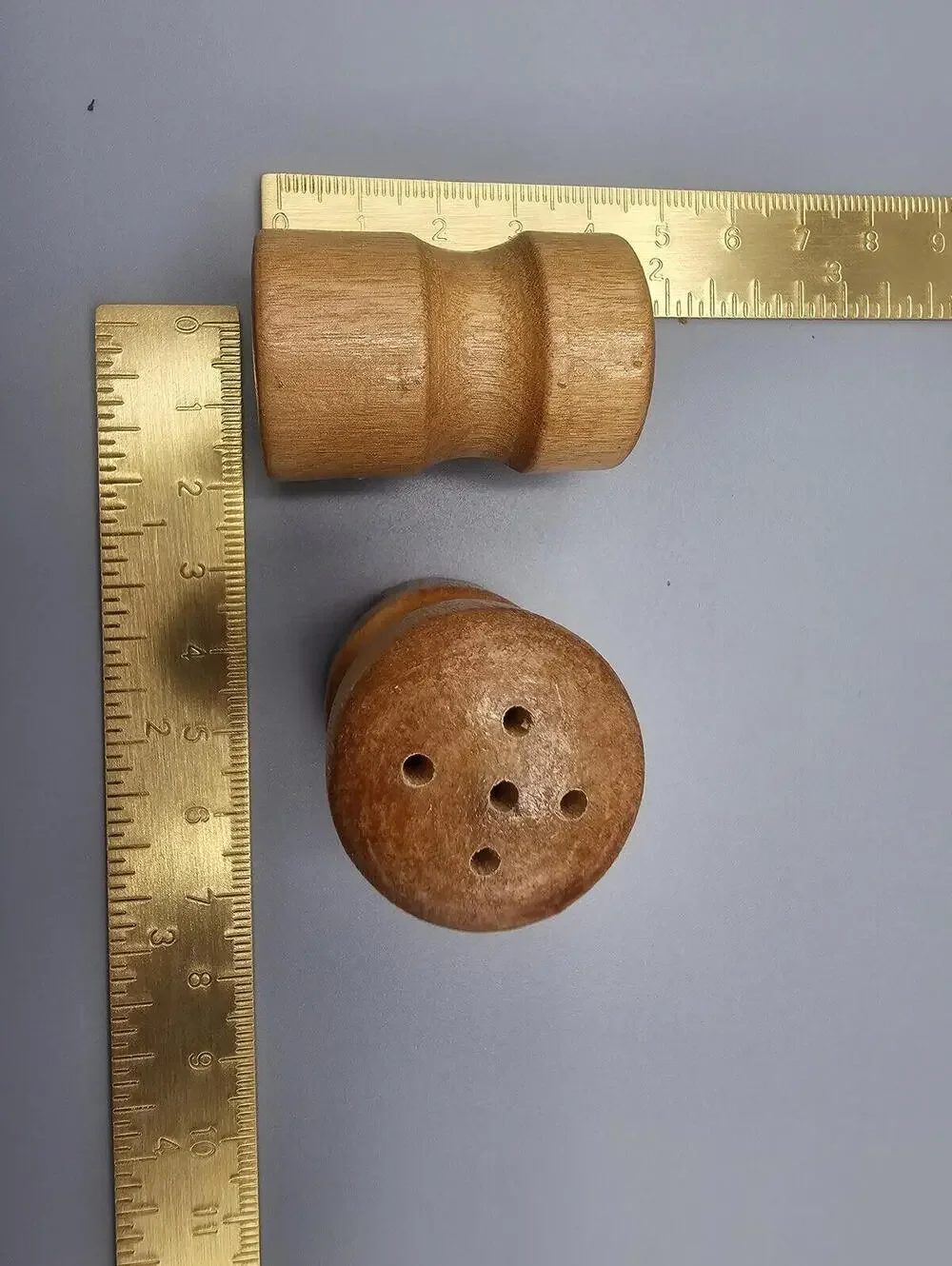 Wooden Salt and Pepper Shakers Set